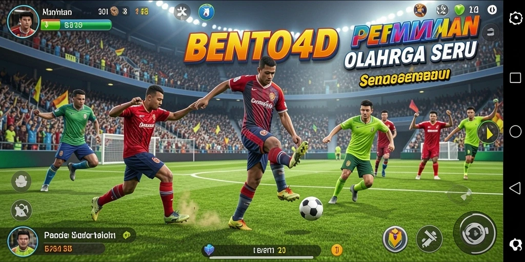Tampilan menarik dari gameplay BENTO4D yang memukau.