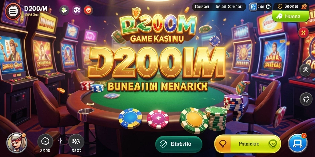 Tampilan menarik D200M dengan gameplay mendebarkan.