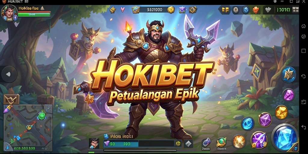 Tampilan gameplay HOKIBET yang mendebarkan dan penuh aksi.
