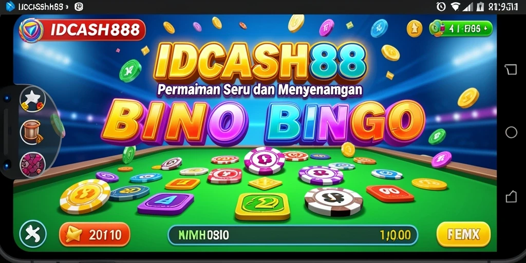 Tampilan seru dari gameplay Bingo IDCASH88 yang penuh tantangan.