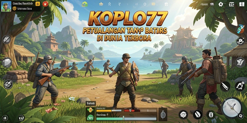 Gameplay Open World yang mendebarkan di KOPLO77.