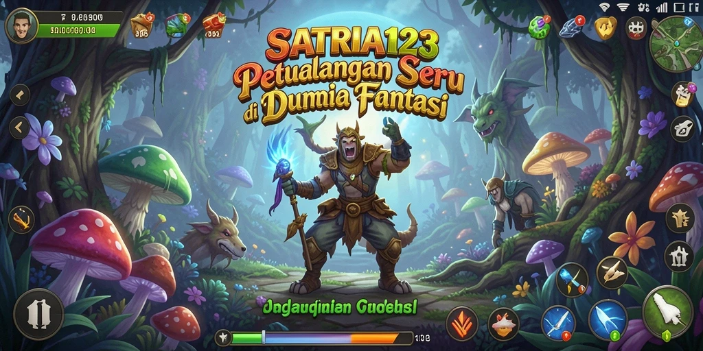 Tampilan gameplay SATRIA123 yang mendebarkan dan penuh aksi.