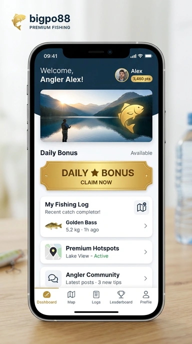 Screenshot fitur menarik dalam aplikasi bigpo88.